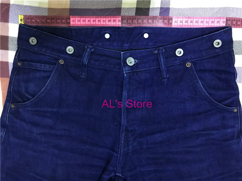 511XX-0009 RedTornado Raw Denim Jeans 16oz Heavy Weight Indigo Selvage One Washed Sanforized Zipper Pants