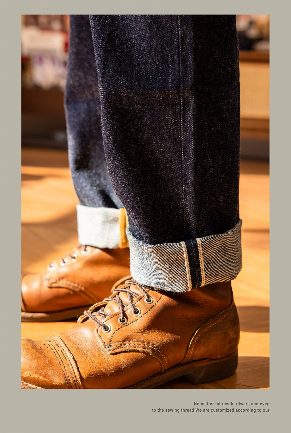511XX-0009 RedTornado Raw Denim Jeans 16oz Heavy Weight Indigo Selvage One Washed Sanforized Zipper Pants