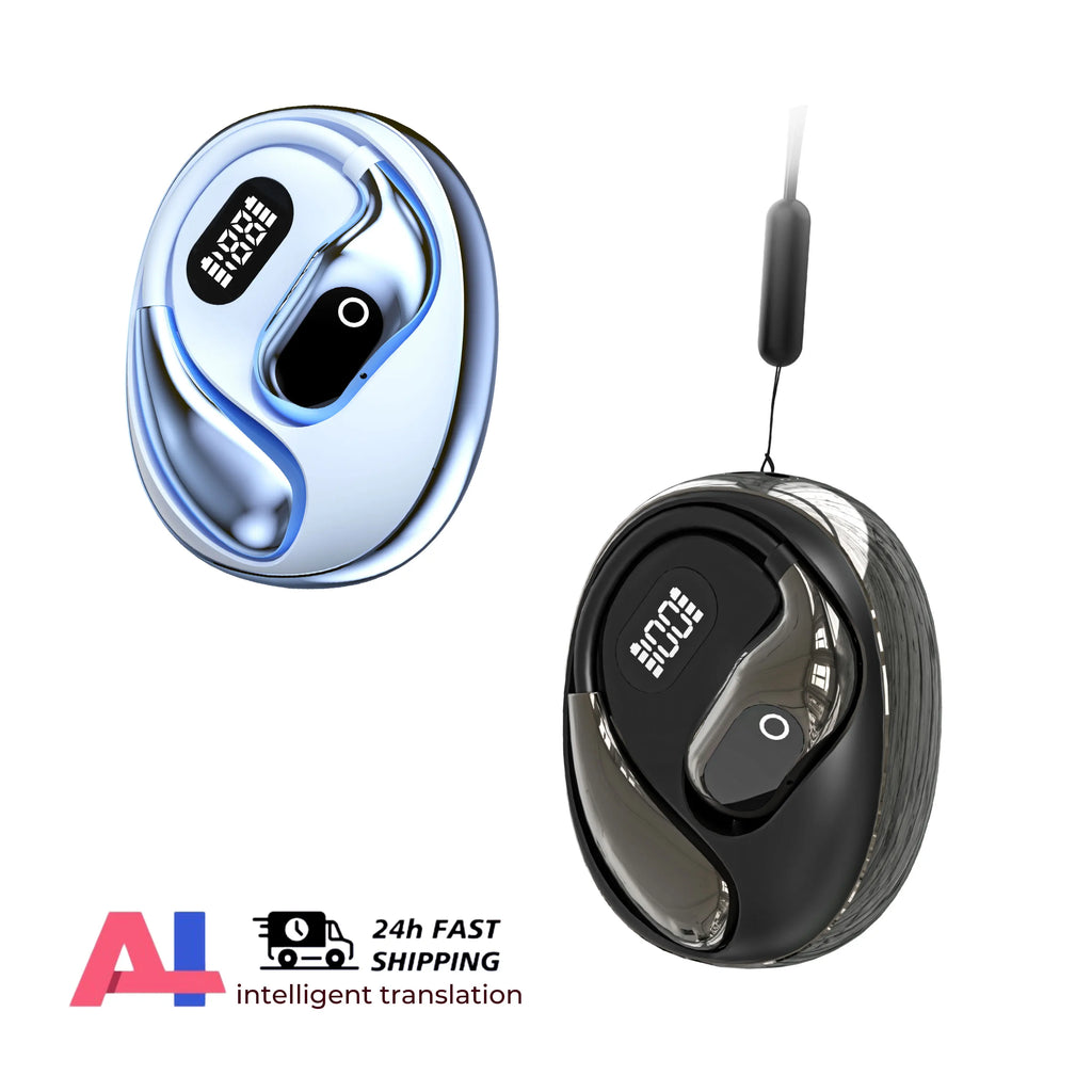 2PCS Translator Headphones 144 Languages Wireless Real Time Translation Bluetooth headset Waterproof Earbud For Business Travel