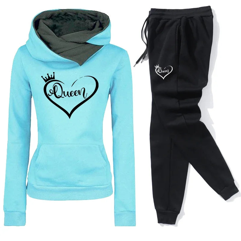 Women's Tracksuit Hot Sales Fashion Women's Clothing 2025 Casual Outdoor Daily Sweatpants Simplicity Sports Long Sleeve Pullover