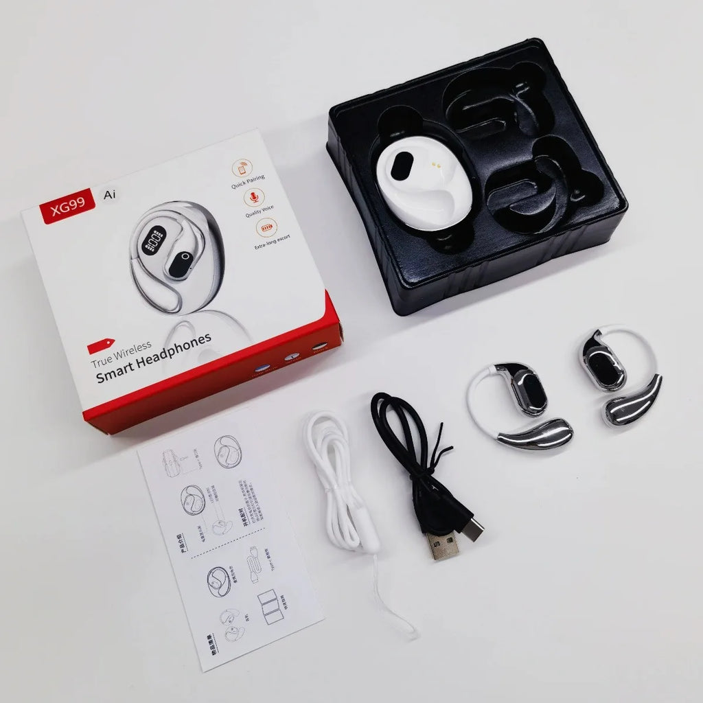 2PCS Translator Headphones 144 Languages Wireless Real Time Translation Bluetooth headset Waterproof Earbud For Business Travel