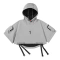 Unisex Four Seasons Functional Style Hooded Shawl High Street Casual Hiphop Trendy Tops Men'S Clothing Streetwear Dark Harajuku