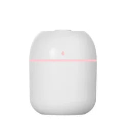 Portable USB Ultrasonic Air Mini Humidifier Essential Oil Diffuser Car Purifier Aroma Anion Mist Maker with LED Lamp Lighting