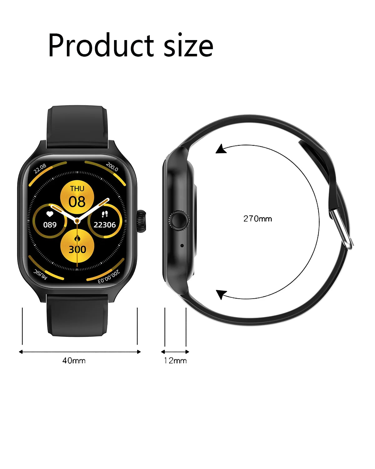 New Smart Watch H9 Pro MAX C20 2.01-inch HD Display Bluetooth Call Message Alert Sports Mode Smartwatch For Men Women