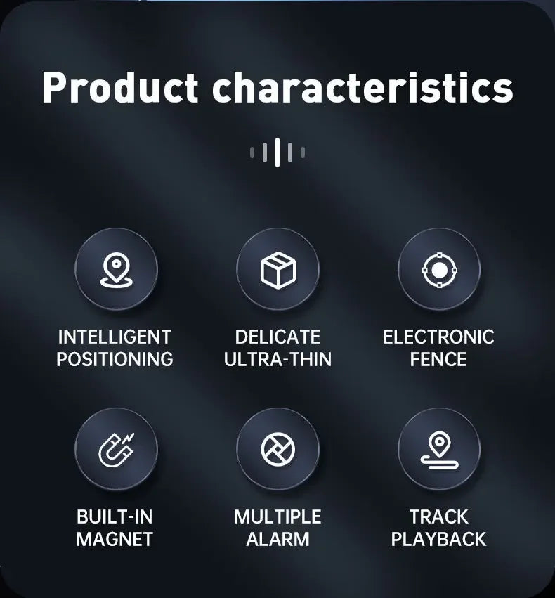 GPS Tracker Strong Magnetic Car Anti-Lost Device Pet Kids Bag For IOS Android Smart Finder Locator Bluetooth Finder