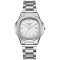 New Luxury Men Quartz Watches Automatic Date Watch Man Stainless Steel Sport Chronograph Watch for Men Clock reloj hombre