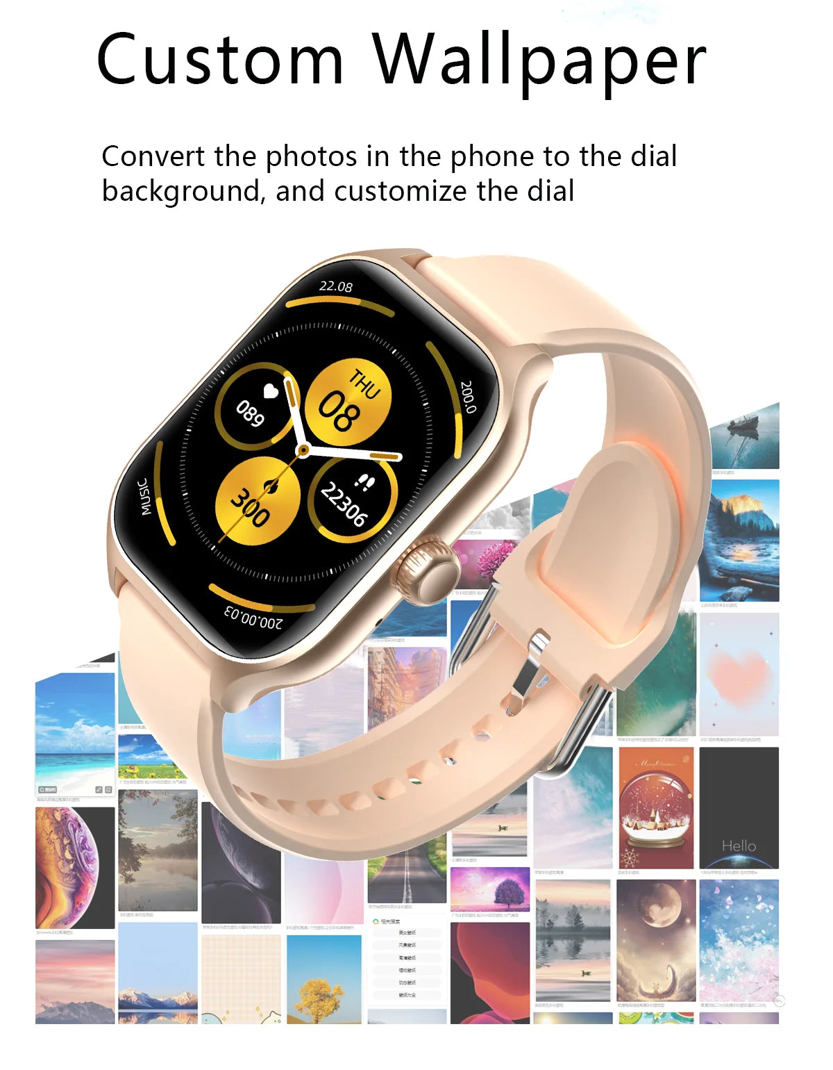 New Smart Watch H9 Pro MAX C20 2.01-inch HD Display Bluetooth Call Message Alert Sports Mode Smartwatch For Men Women