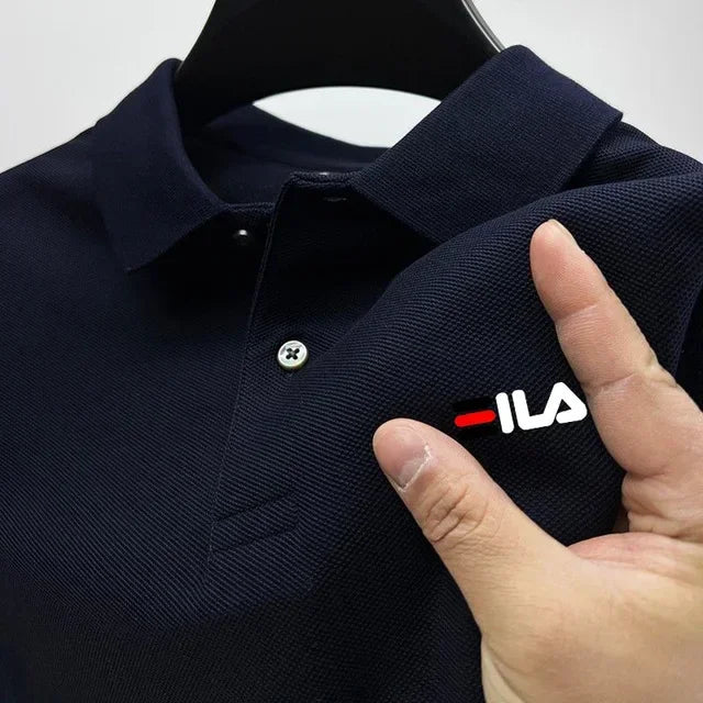 2025 Summer New Men's Lapel Embroidered Polo Shirt and Anti pilling Polo Shirt Short Sleeve Casual Hot Sale