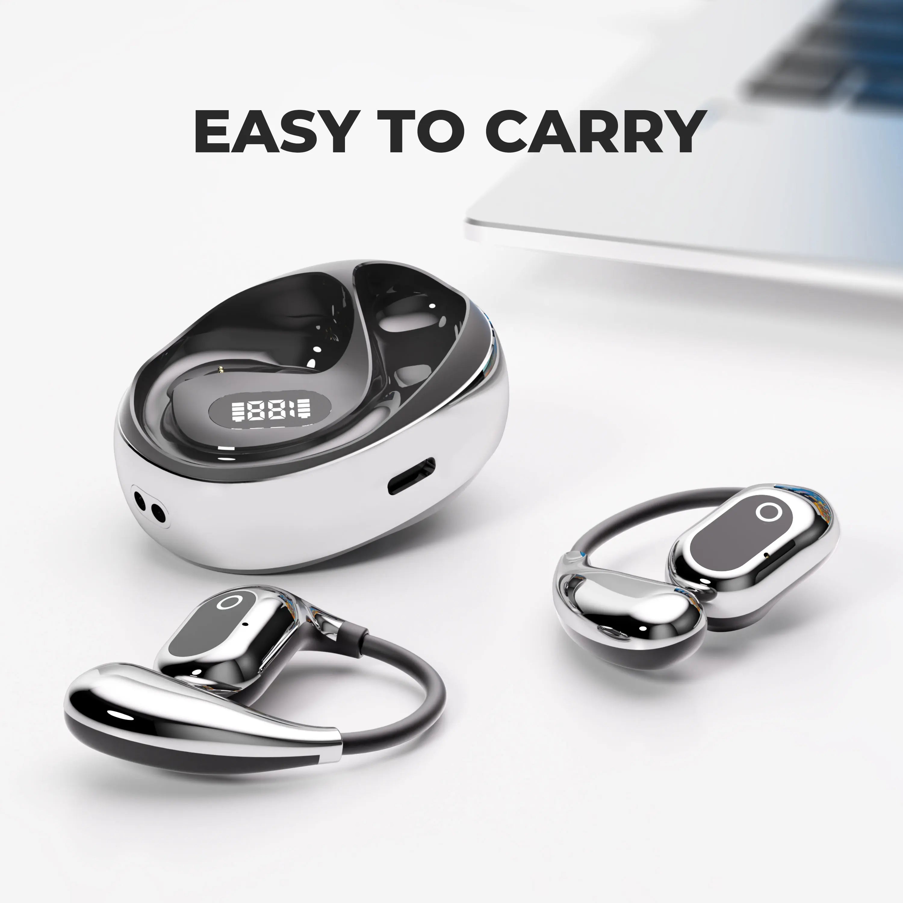 2PCS Translator Headphones 144 Languages Wireless Real Time Translation Bluetooth headset Waterproof Earbud For Business Travel