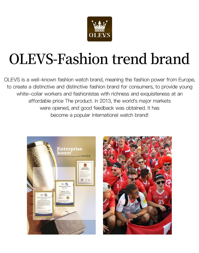 OLEVS 5885 Men's Watches Business Stainless Steel Strap Green Quartz Watch Waterproof Calendar Luminous High Quality Wristwatch