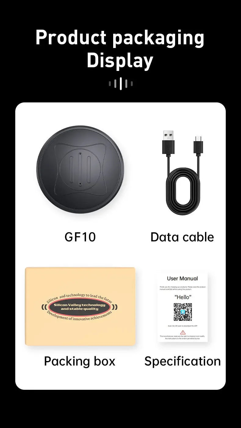 GPS Tracker Strong Magnetic Car Anti-Lost Device Pet Kids Bag For IOS Android Smart Finder Locator Bluetooth Finder
